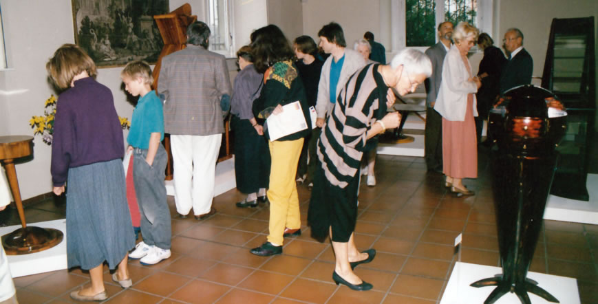 In den Ausstellungsräumen im Städtischen Museum Göttingen